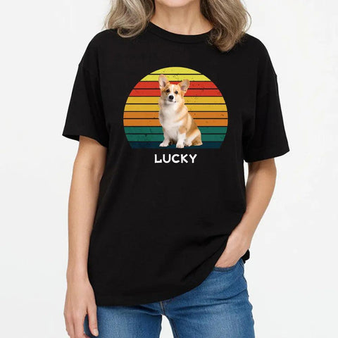 Vintage Retro Photo Shirt- Personalized Custom Unisex T-shirt, Premium T-shirt,sweatshirt，Hoodie