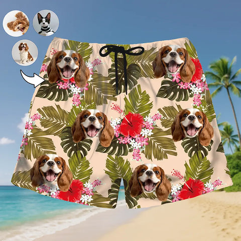 Tu cara en pantalones cortos hawaianos: un regalo personalizado y divertido 