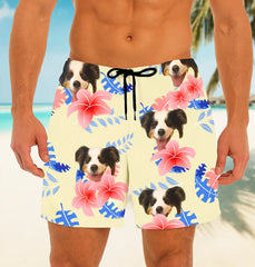 Shorts de playa personalizados con cara de mascota: diseña tu propio bañador personalizado