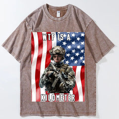 Camiseta divertida personalizada del Día de la Independencia con cara: camiseta retro de EE. UU. con gráficos de los años 80 y 90 para el 4 de julio. 
