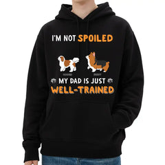 La Familia Barking: Camiseta, sudadera y sudadera unisex personalizadas con diseño de perro. Regalo para mamás, papás y amantes de las mascotas.
