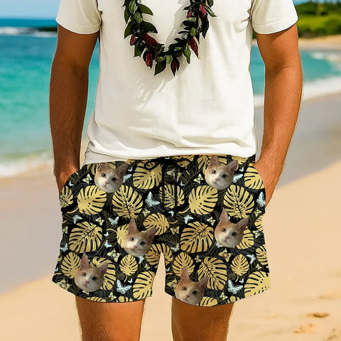 Photo Print Shorts for Summer – Custom All-Over Vacation Design