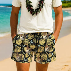 Photo Print Shorts for Summer – Custom All-Over Vacation Design
