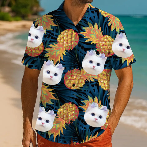 Custom Face Beach Shirt – Fun Gift for Him, Her, or Friends