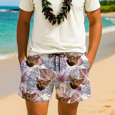 Custom Face Hawaiian Shorts – Your Look, Your Summer Statement