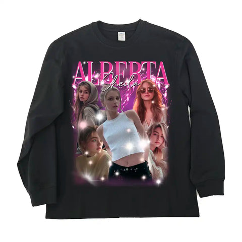 Camiseta personalizada de rap de la vieja escuela: un regalo vintage de los 90 para tu novia 