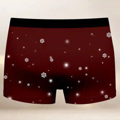 Personalized Funny Christmas Boxer Briefs – “Only [Name] Can Jingle My Bells” Custom Photo Underwear for Couples