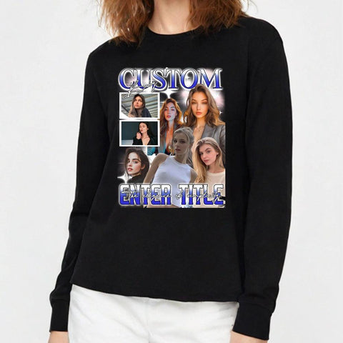 Camiseta de rap pirata vintage de los 90 - Camiseta retro de hip-hop personalizada - Regalo personalizado para amigos y familiares