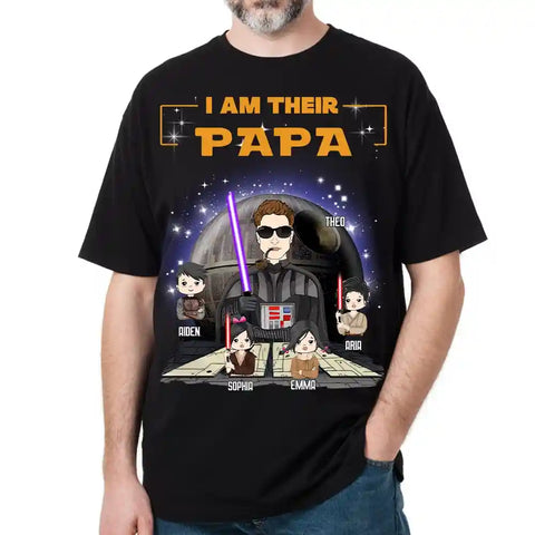 Camiseta "El mejor papá del mundo": un regalo personalizado para el Día del Padre para tu superhéroe de la vida real 