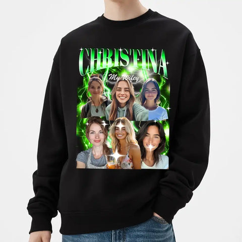 Camiseta retro de rap de los 90: regalo vintage personalizado para amantes de la música y para ella 