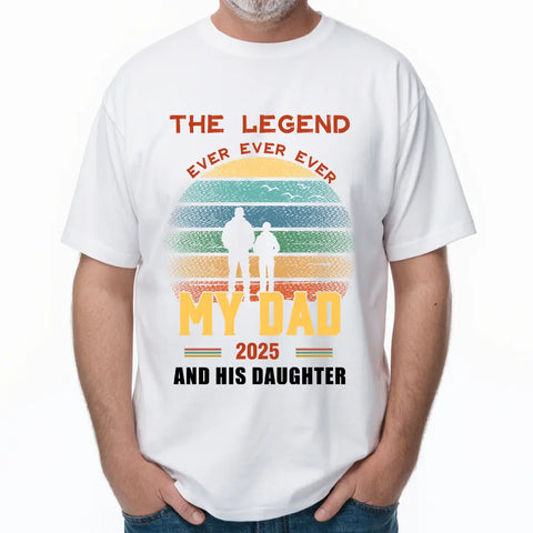 La légende, Call Me Daddy - T-shirts, sweats à capuche et sweatshirts personnalisés pour la famille - Cadeau de fête des pères et d'anniversaire pour grand-père 