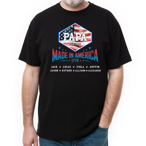 Regalos para papá el 4 de julio: camisetas, sudaderas y sudaderas personalizadas para la familia