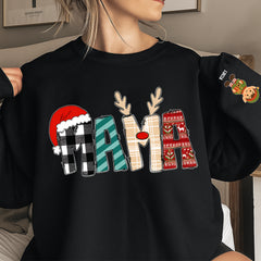 Personalized Christmas Family Sweatshirt 、 Hoodie – Custom Cute Characters & Names