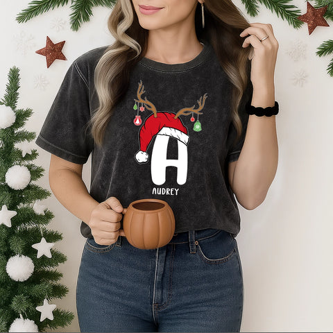 Personalized Vintage Christmas Matching Shirt – Custom Family & Couple Tee