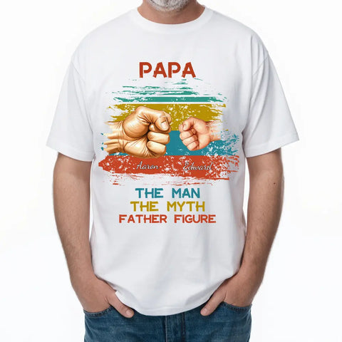 El mejor abuelo papá del mundo: camisetas de algodón personalizadas, sudaderas, sudaderas y regalos para papá. 