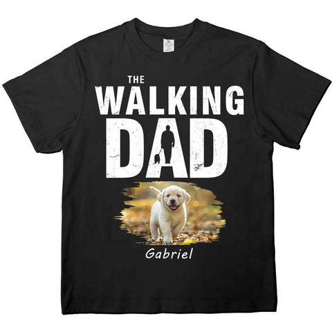 Camiseta, sudadera y sudadera premium personalizadas "The Walking Parents" - Perro - Regalo para dueños y amantes de las mascotas 