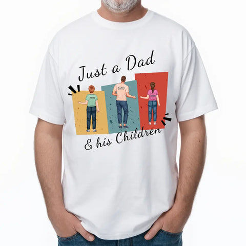 Solo un papá: camisetas, sudaderas y sudaderas personalizadas, regalo para papá y abuelo. 