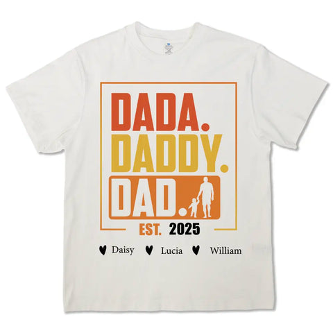 Llámame Papá - Camisetas personalizadas para el Día del Padre, sudaderas y sudaderas personalizadas.