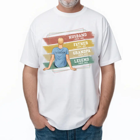 Mari Père Grand-père Légende - T-shirts, sweats à capuche et sweatshirts personnalisés