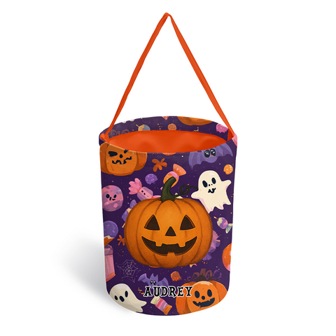 Personalized Halloween Candy Bag – Custom Character & Child’s Name