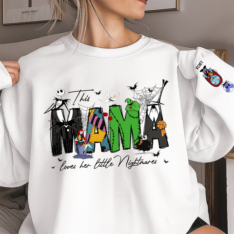 Personalized Halloween sweatshirt，hoodie  - customizable with cute characters and names