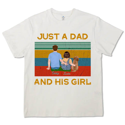 Solo un papá y sus hijos: camisetas, sudaderas y sudaderas personalizadas, regalo para papá y abuelo.