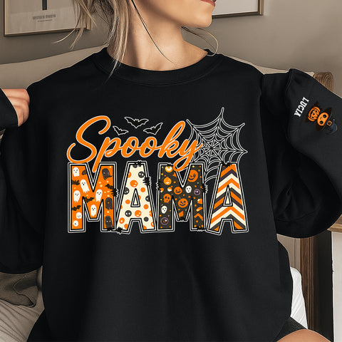 Halloween Gift for Mom – Personalized Sweatshirts with Cute Characters