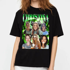 Camiseta retro de rap de los 90: regalo vintage personalizado para amantes de la música y para ella 