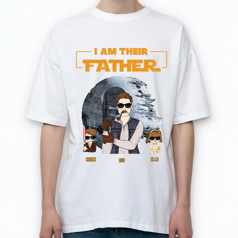Yo soy su padre - ¡Camiseta y regalo personalizados para el Día del Padre!