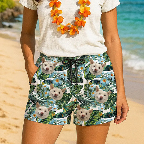 Personalized Photo Shorts – Custom Summer Vacation Outfit