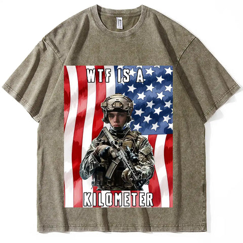 T-shirt humoristique personnalisé pour le Jour de l'Indépendance avec visage – T-shirt rétro années 80-90 graphique vintage USA pour le 4 juillet 