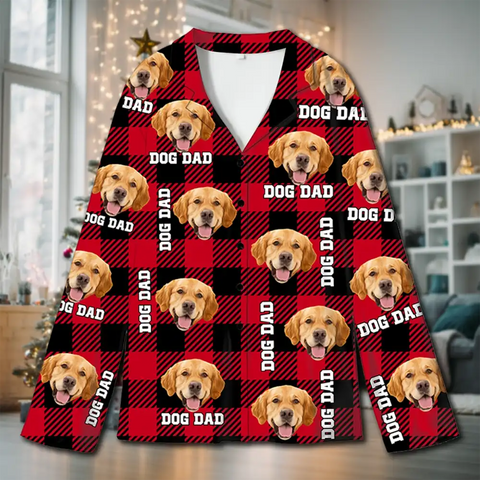 Personalized Christmas Pet Family Pajamas – Holiday Sleepwear with Festive Prints & Matching Hats