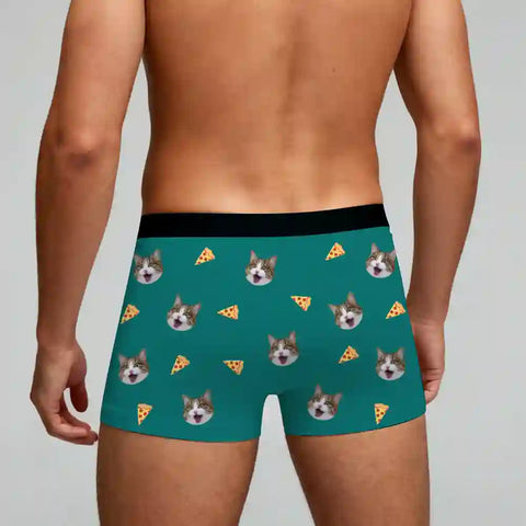 Custom Face Boxer Briefs – Upload Your Photo, Personalized Men’s Underwear with Multiple Patterns