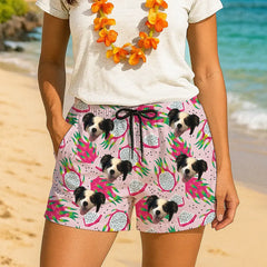 Your Face on a Hawaiian Shorts – Funny Custom Beachwear