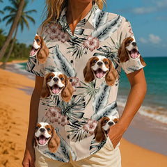 Custom Face Hawaiian Shirt – Funny & Tropical Beach Gift Idea