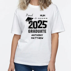 T-shirt unisexe personnalisé pour la saison des diplômes, haut de gamme, sweat-shirt, sweat à capuche, cadeau 