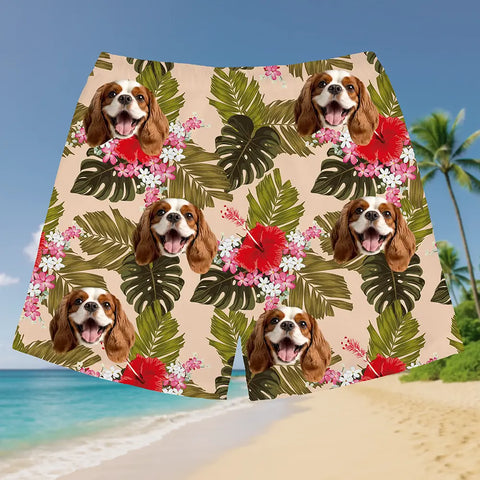 Tu cara en pantalones cortos hawaianos: un regalo personalizado y divertido 