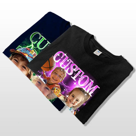 Camiseta personalizada de rap pirata vintage de los 90