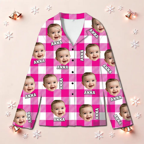 Family Christmas Pajamas – Personalized Photo Matching Set