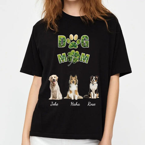 Camisa de trébol con foto personalizada para el Día de San Patricio