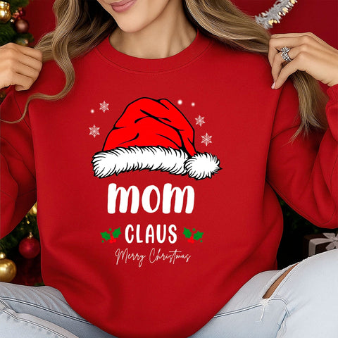 Personalized Christmas T-Shirt、Sweatshirt、Hoodie —— Special Gift for Mom