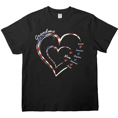 Être grand-mère rend ma vie complète - T-shirts, sweats à capuche et sweatshirts personnalisés pour la famille, cadeau pour maman, grand-mère 