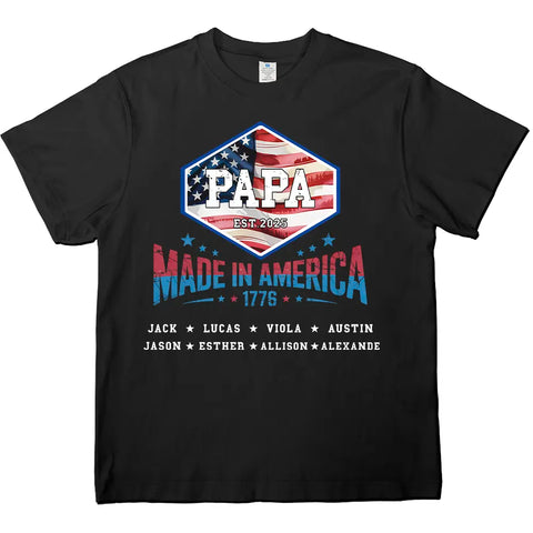 Regalos para papá el 4 de julio: camisetas, sudaderas y sudaderas personalizadas para la familia