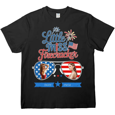 Fêtez l'Indépendance, petite Miss Pétard ! T-shirts, sweats et sweats à capuche personnalisés en coton