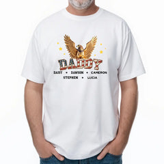 Amado como un papá: camisetas, sudaderas y sudaderas personalizadas para toda la familia, regalo para papá y abuelo. 