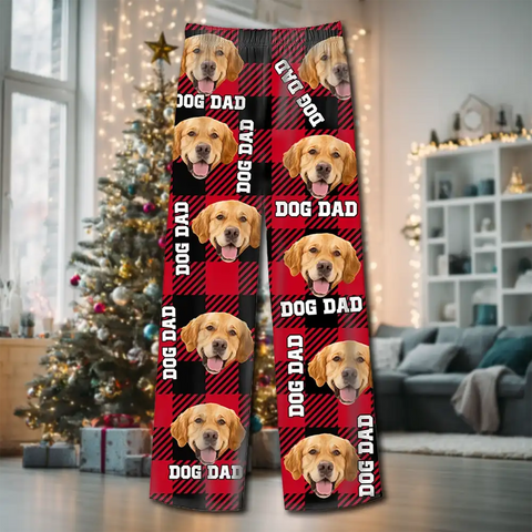 Personalized Christmas Pet Family Pajamas – Holiday Sleepwear with Festive Prints & Matching Hats