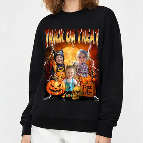 Personalized Bootleg Halloween Shirt – Custom Pet & Name, Funny Retro Dog Tee, Unique Halloween Gift