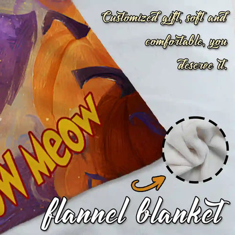 Personalized Pet Photo Blanket – Add Your Dog or Cat’s Portrait