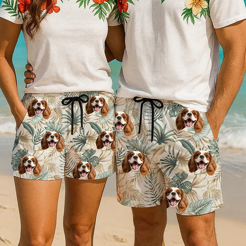 Custom Face Hawaiian Shorts – Wear the Fun This Summer