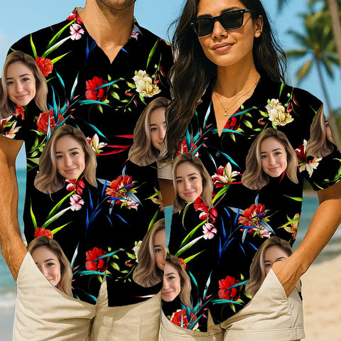 Camisa hawaiana con foto personalizada: atrevida, divertida y tropical 